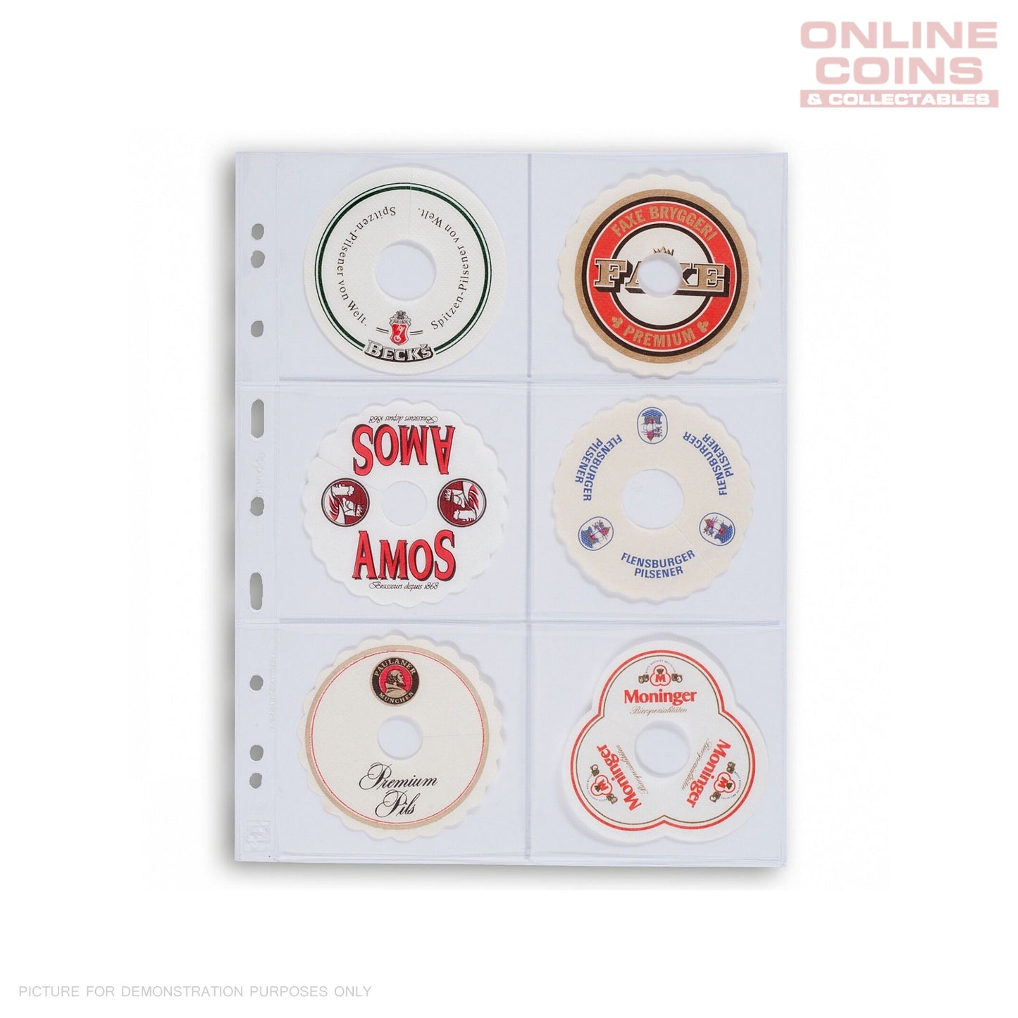 Lighthouse Grande 3-2C Clear Pocket Pages - Packet of 5