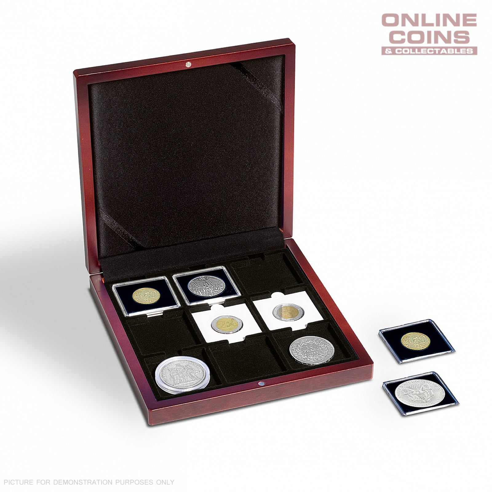 Lighthouse Volterra Coin Presentation Case for Nine Quadrum Capsules