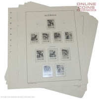 Lighthouse 13 Hole Stamp Stock Sheets 2014 Australian Supplement - 23 Pages