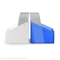Ultimate Guard SYNERGY Boulder 100+ Deck Box - BLUE / WHITE