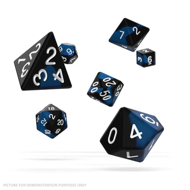 Oakie Doakie RPG Glow in the Dark Dice Set (7) - DEEP OCEAN
