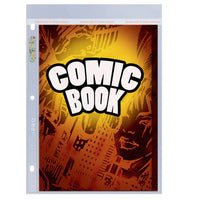 Ultra Pro 3-Hole Flexible Current and Silver Age Size Comic Pages - Full Box of 100 Sheets