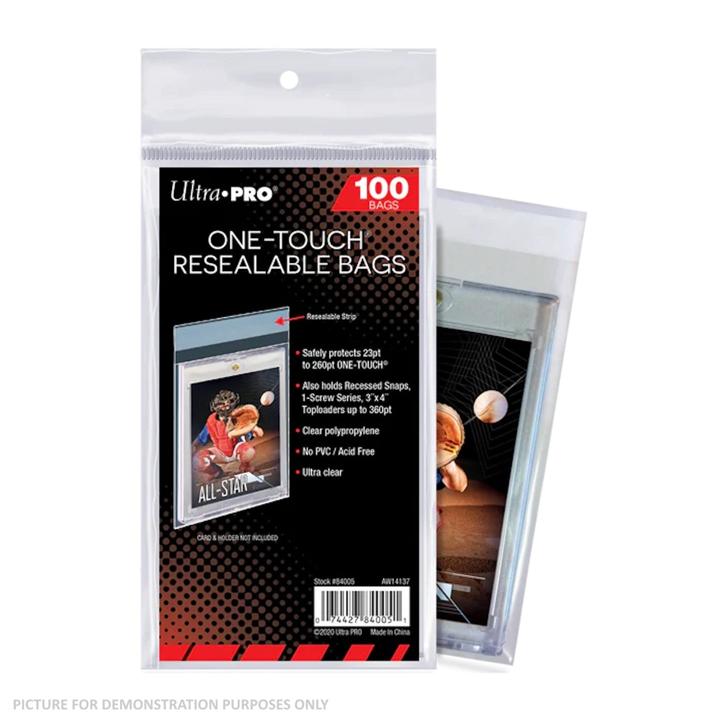 Ultra Pro One-Touch Resealable Bags