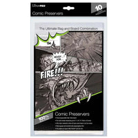 Ultra Pro CURRENT Comic Preserver 7" x 10" - Packet of 10