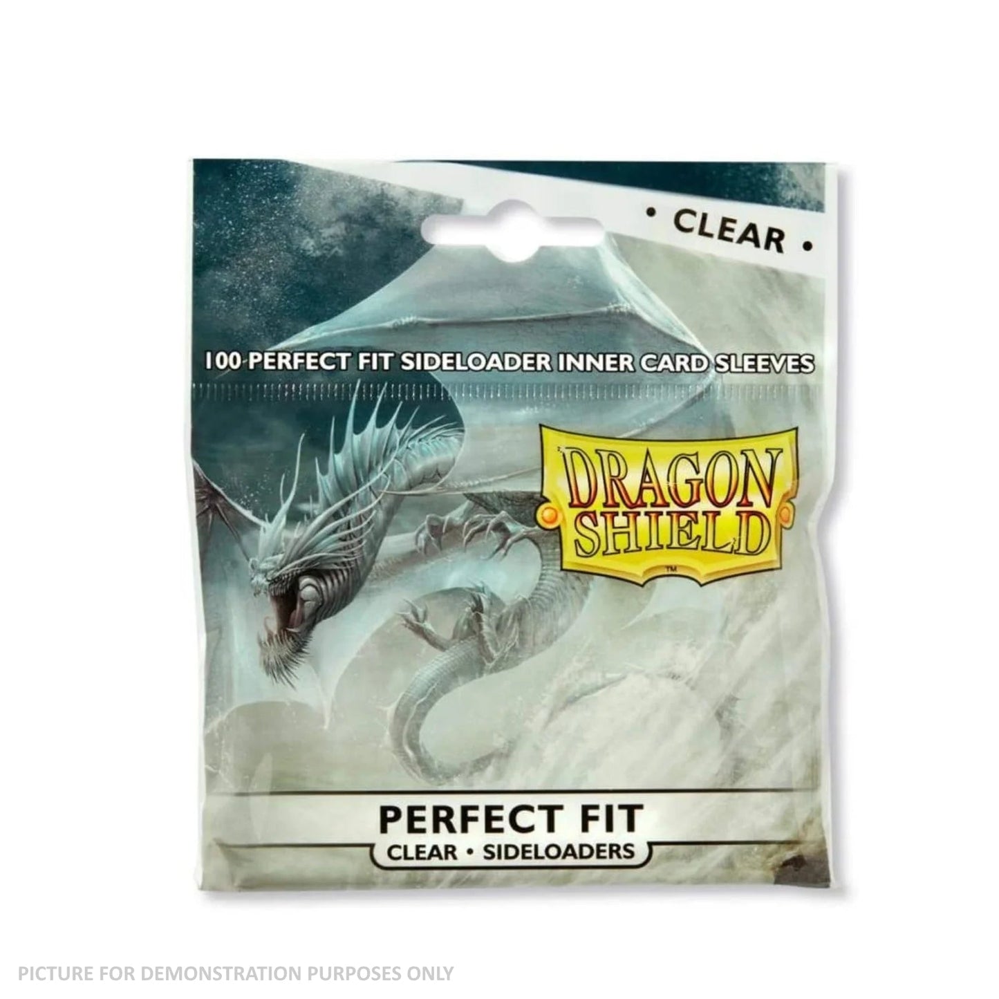 Dragon Shield 100 Perfect Fit SIDELOADING Sleeves - Clear
