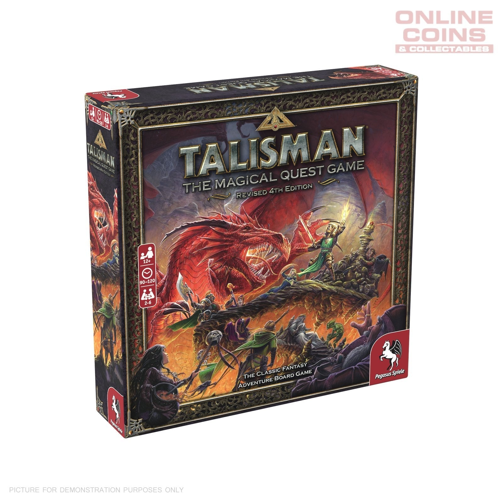 Talisman 4th Edition Fantasy Board Game