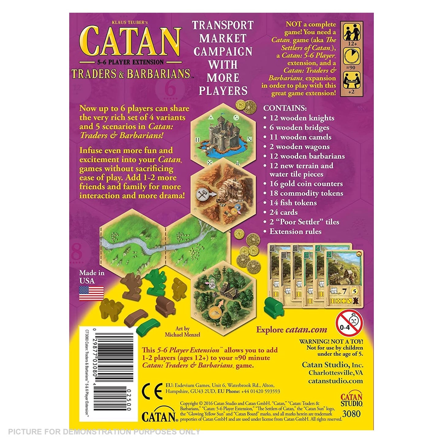 Catan - Traders & Barbarians 5 & 6 Expansion