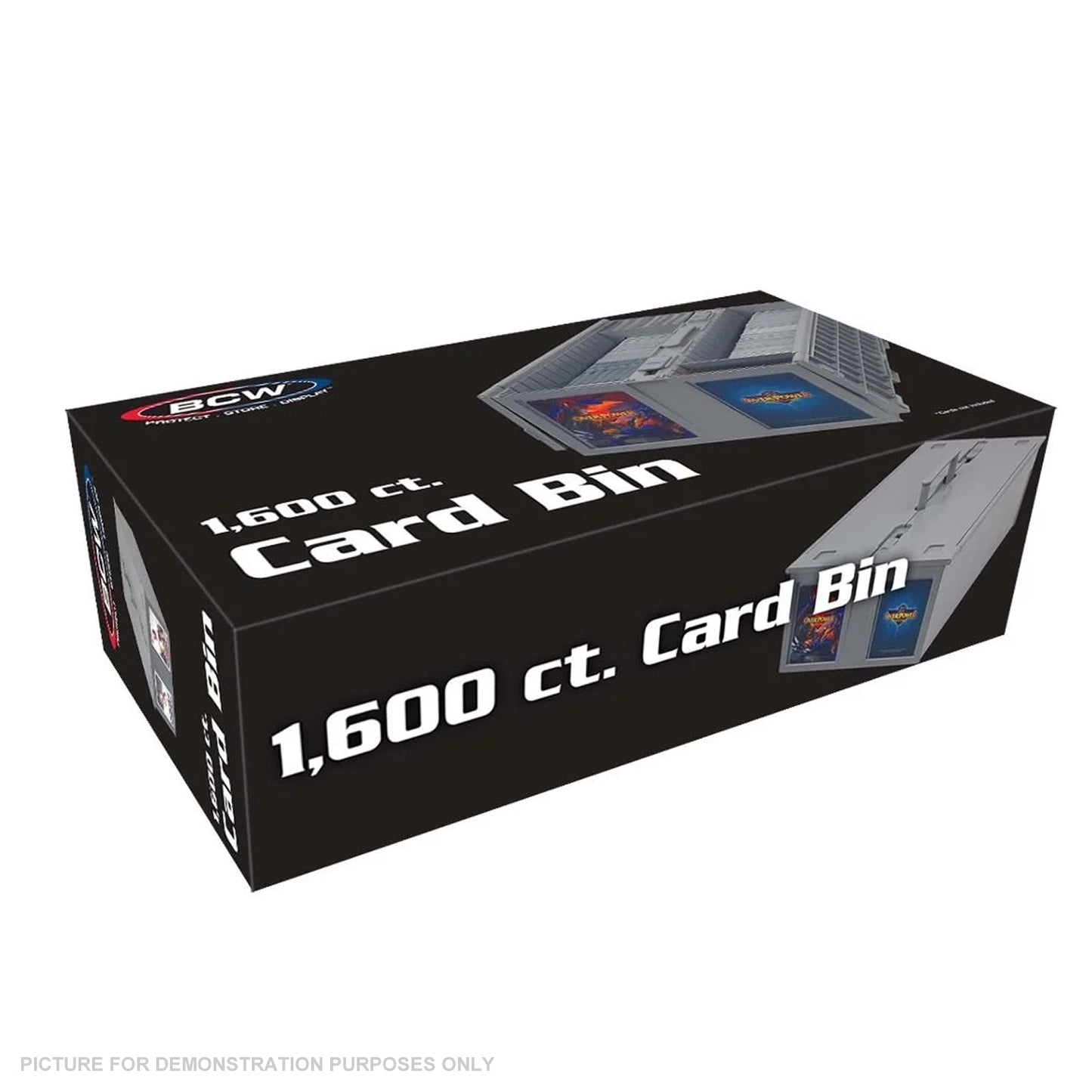 BCW Collectable Card Bin 1600 Count - GREY