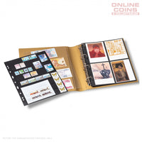 Lighthouse METALLIC EDITION Grande Coin Stamp & Banknote Album & Slipcase GOLD