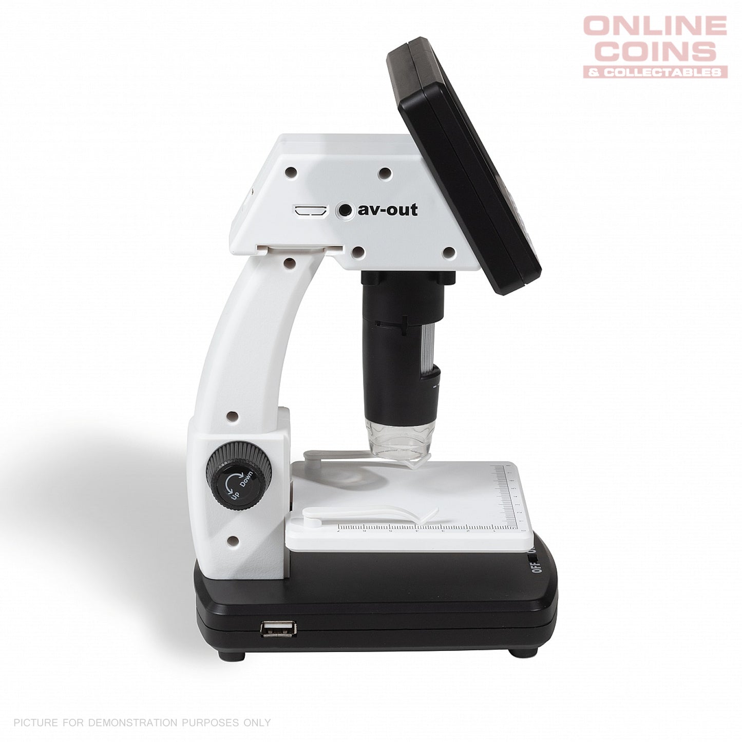 Lighthouse DM5 LCD Digital Microscope - 20x to 200x Magnification