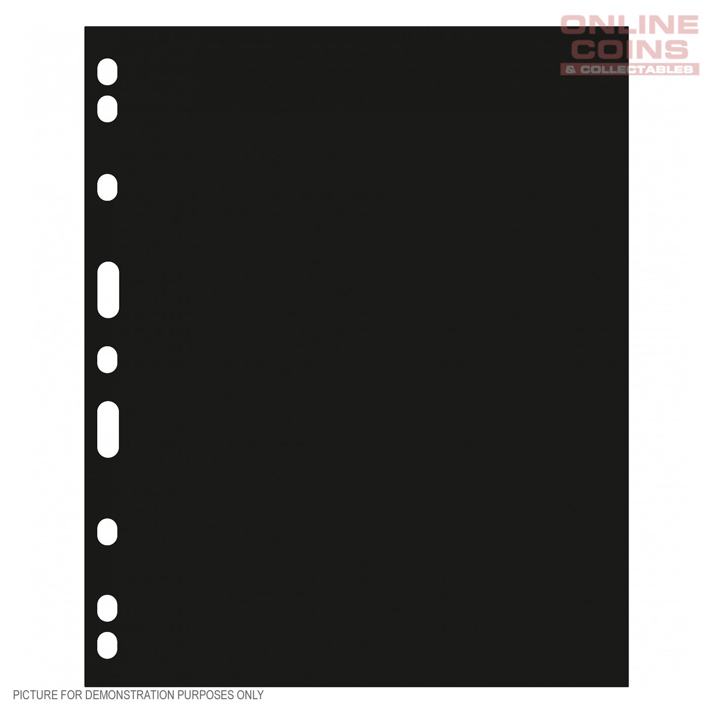 Lighthouse ENCAP ZWL Black Interleaves for ENCAP Album Pages - Packet of 5