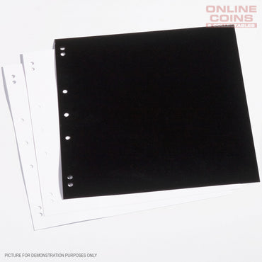 Lighthouse ENCAP ZWL Black Interleaves for ENCAP Album Pages - Packet of 5