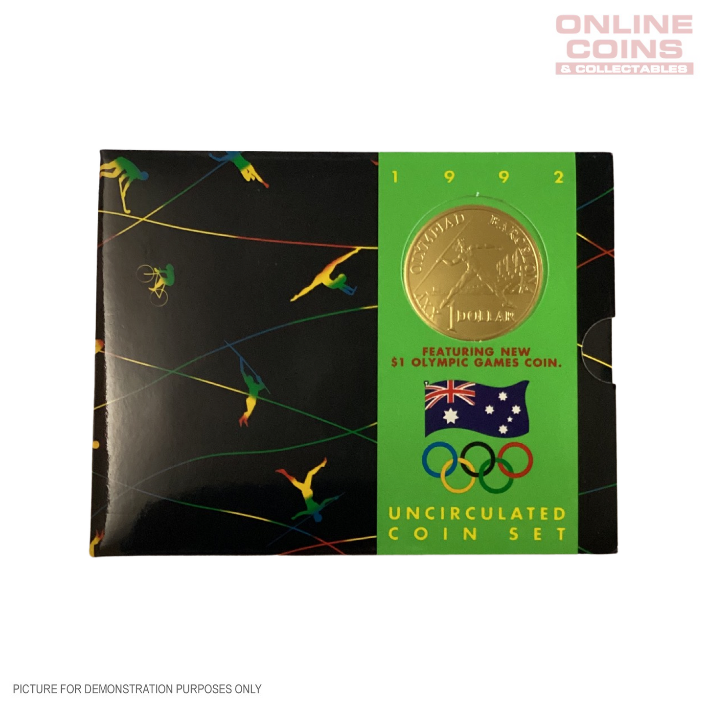 1992 Royal Australian Mint Uncirculated Six Coin Year Set - Barcelona Olympics