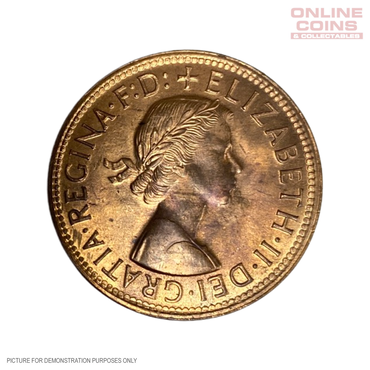 1956 Australian Penny - Melbourne Mint - Choice Uncirculated