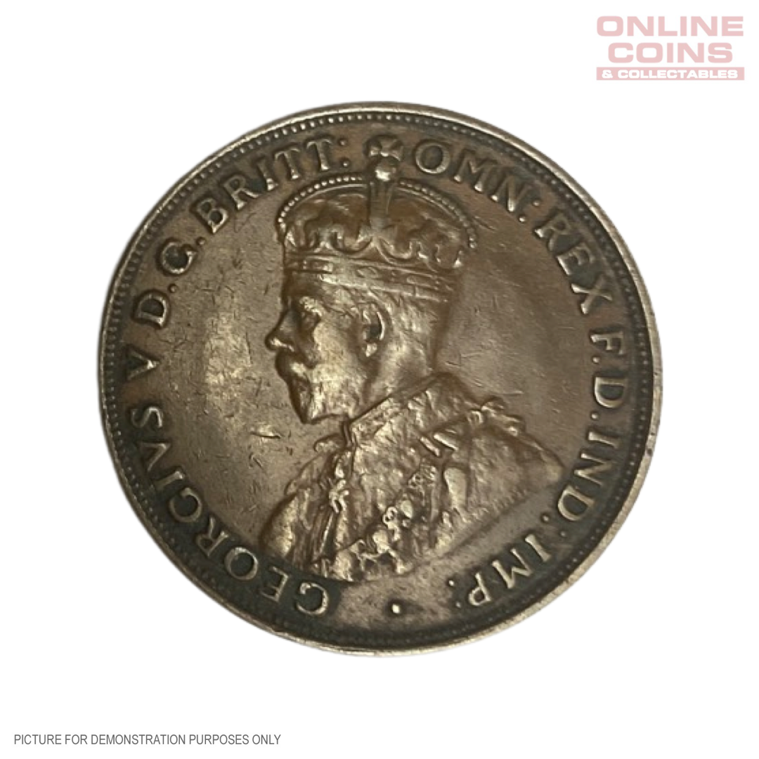 1922 Australian Penny - Graded VF