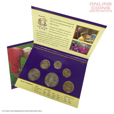 1999 RAM Uncirculated Six Coin Year Set - Year of Older Persons