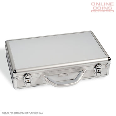 Lighthouse Aluminum Coin Case CARGO L6 With 6 Coin Trays for Quadrums and 2x2s