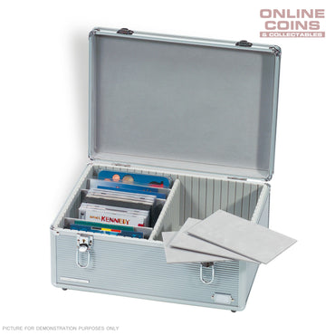 Lighthouse Aluminium COLLECTOR CASE CARGO MULTI XL FOR Carded Coins or Sets