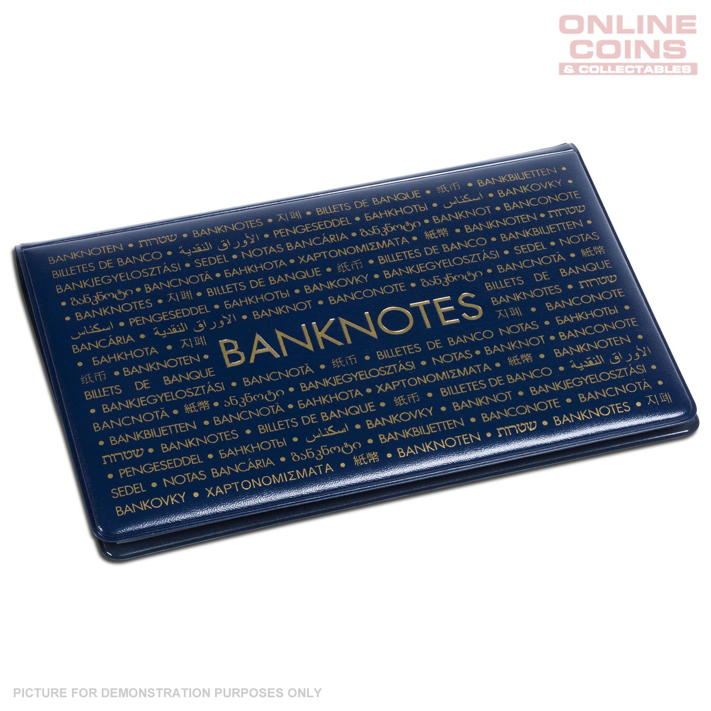 Lighthouse ROUTE Collectors Pocket Album for Larger Banknotes - Wallet with 20 Sleeves