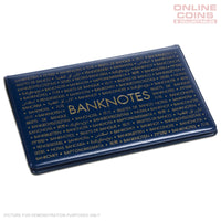 Lighthouse ROUTE Collectors Pocket Album for Larger Banknotes - Wallet with 20 Sleeves