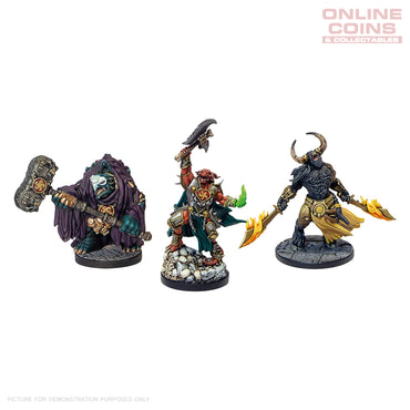 D&D Collectors Series Miniatures - Arkhan, Torogar & Krull