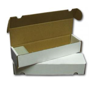 SPORT IMAGES - 800 Count Plain Trading Card Boxes - 1 BOX ONLY