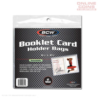 BCW Resealable Bag for Vertical Booklet Card in Holder