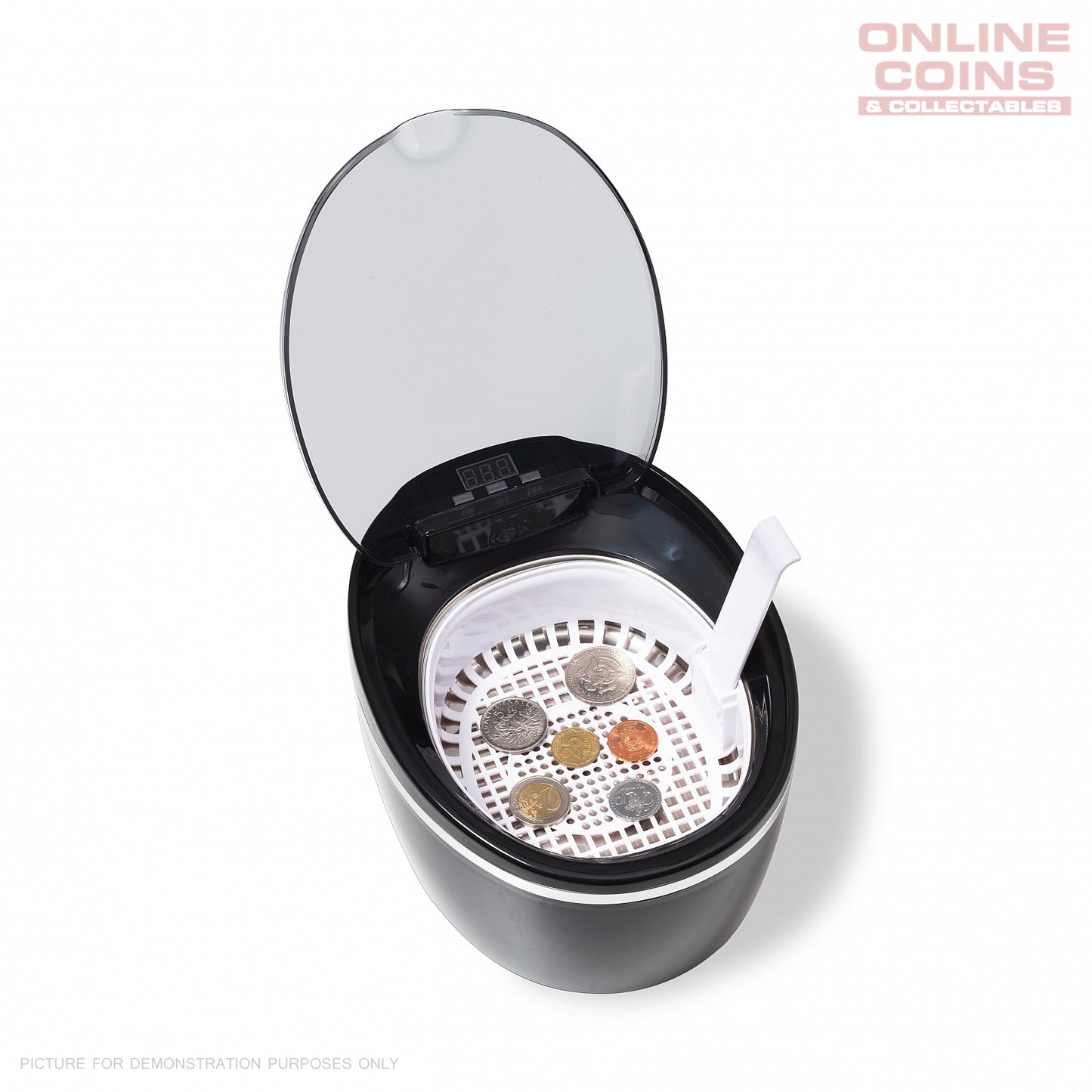LIGHTHOUSE SAUBER USR2 ULTRASONIC CLEANER - COINS WATCHES MEDALS JEWELLERY