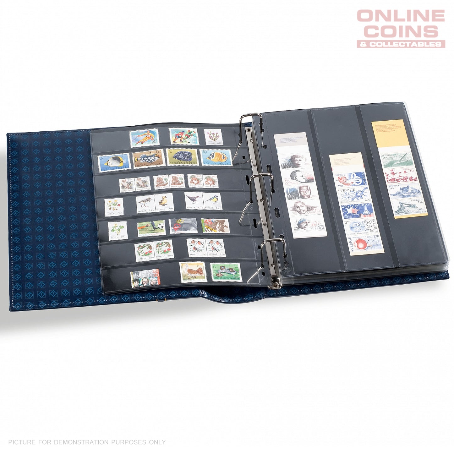 Lighthouse Classic Vario Gigant Album and Slipcase For Banknotes and Stamps - Green