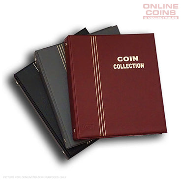VST ASCOT BINDER including 10 Pages for 2x2 Holders - RED