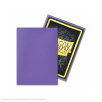 Dragon Shield 100 Standard Size Card Sleeves - Matte Nebula Purple