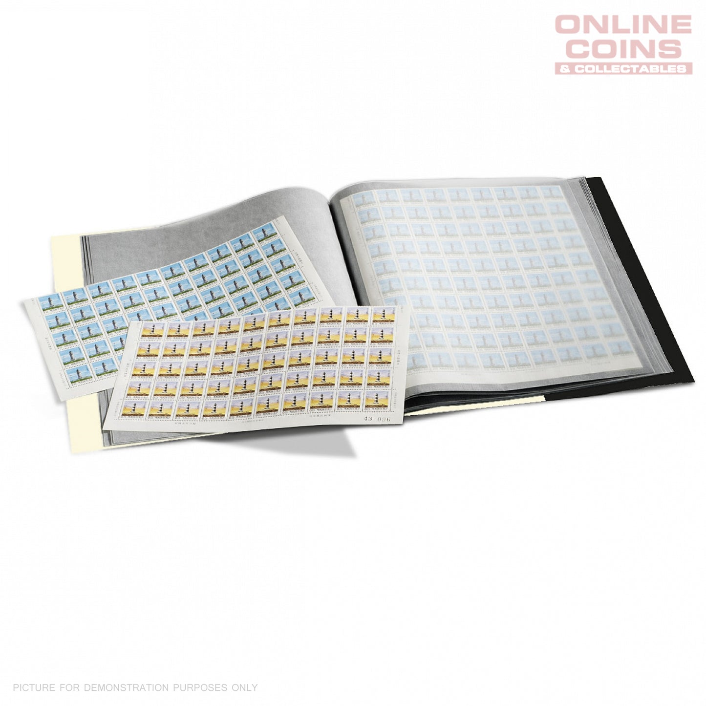 Lighthouse Mint Sheet Album for 24 Full Sheets up to 250 x 300 mm
