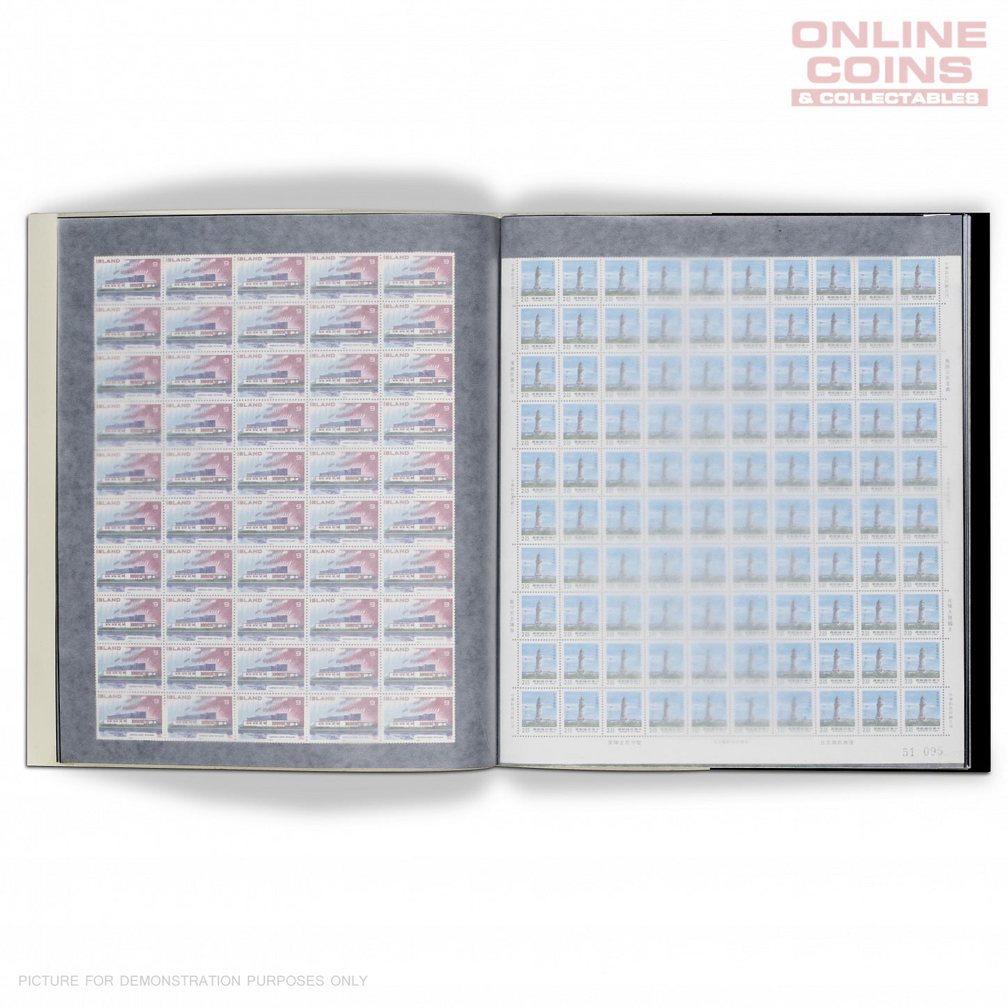 Lighthouse Mint Sheet Album for 24 Full Sheets up to 250 x 300 mm