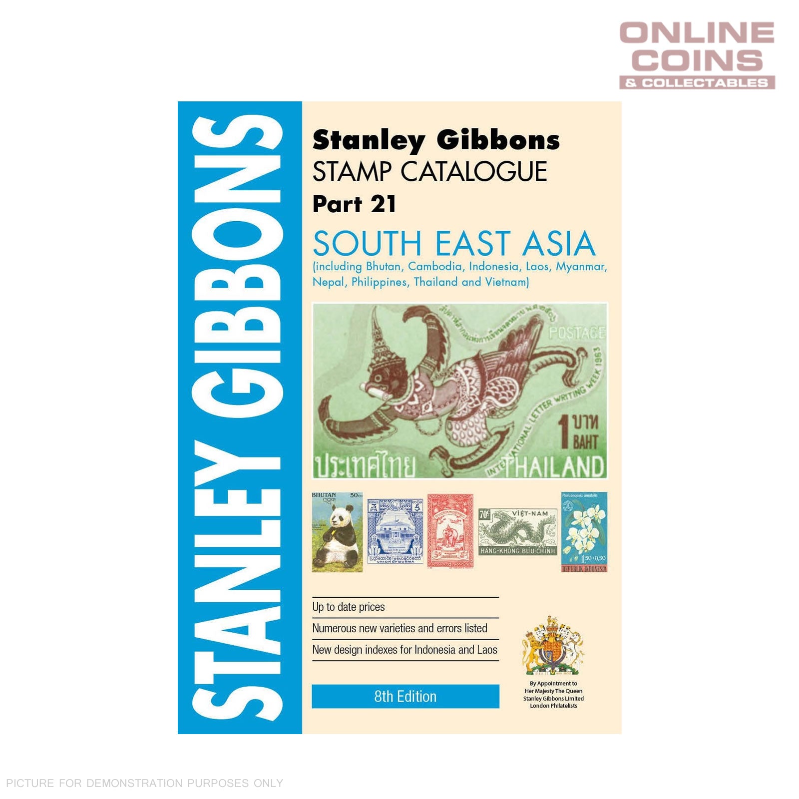 Stanley Gibbons Stamp Catalogue South East Asia P21 5th Edition Soft Cover Book