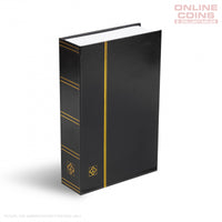 Lighthouse BOOK SAFE - Black with Gold Coloured Embossing