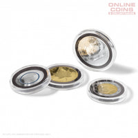 Lighthouse Ultra Coin Capsules INTERCEPT - Round 33mm Packet of 10 (Suitable For Australian 50c Coins)