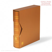 Lighthouse Classic Optima Coin,Stamp & Banknote Album With Slipcase - BRONZE