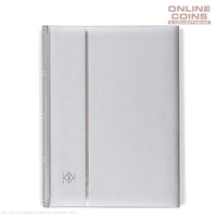 Lighthouse A4 COMFORT Stockbook 64 Page Padded METALLIC EDITION Cover - SILVER