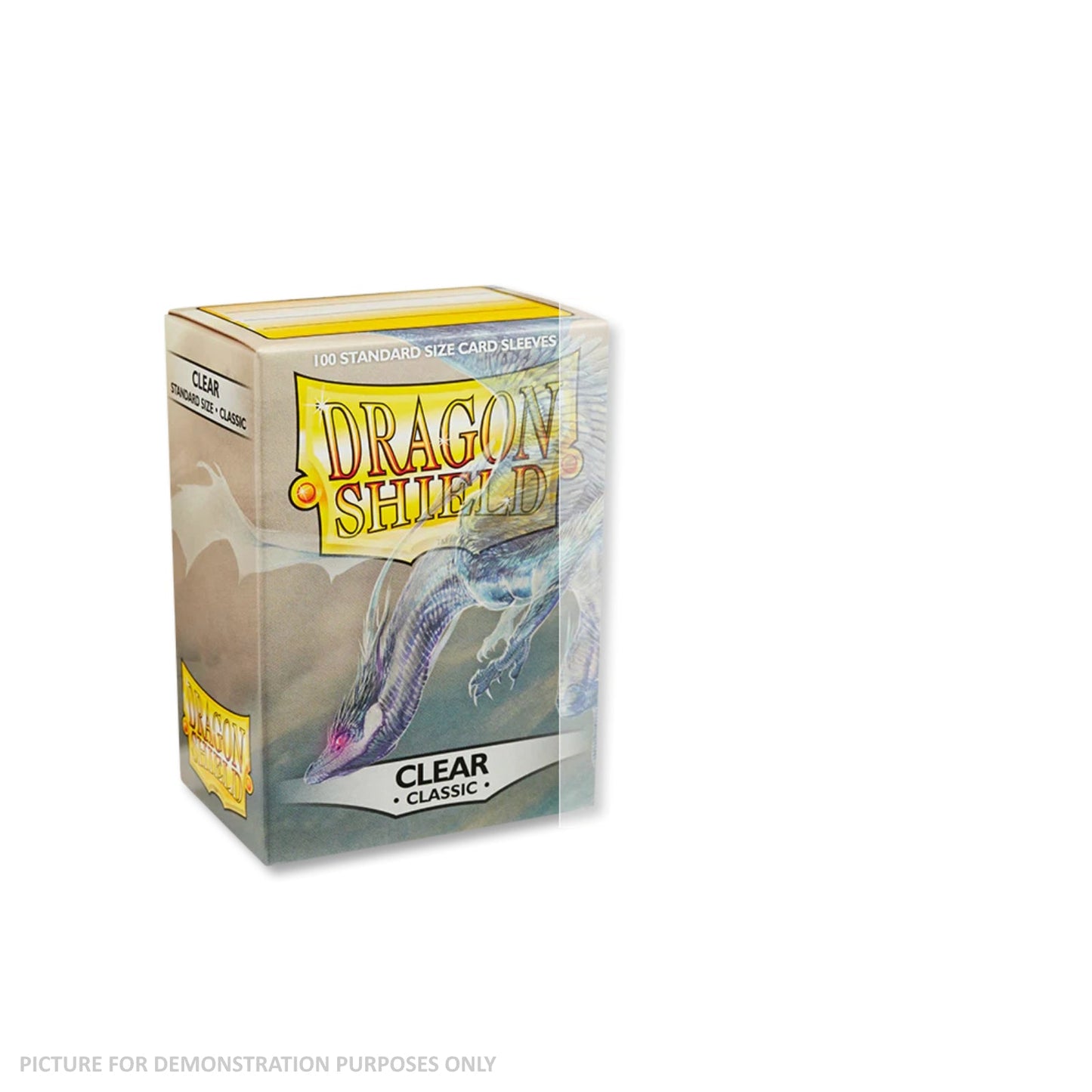 Dragon Shield 100 Standard Size Card Sleeves - Classic Clear