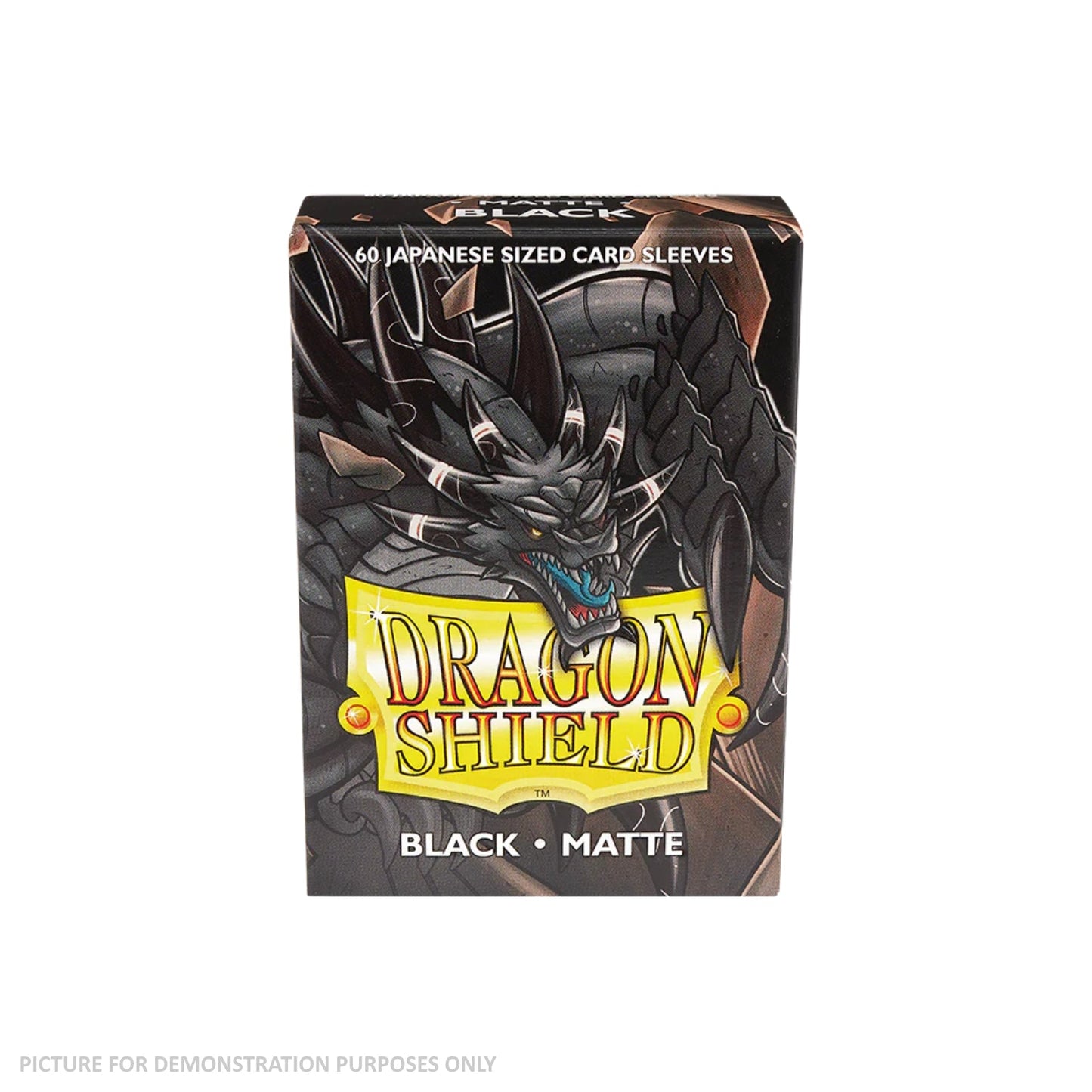 Dragon Shield 60 Japanese Size Card Sleeves - Matte Black
