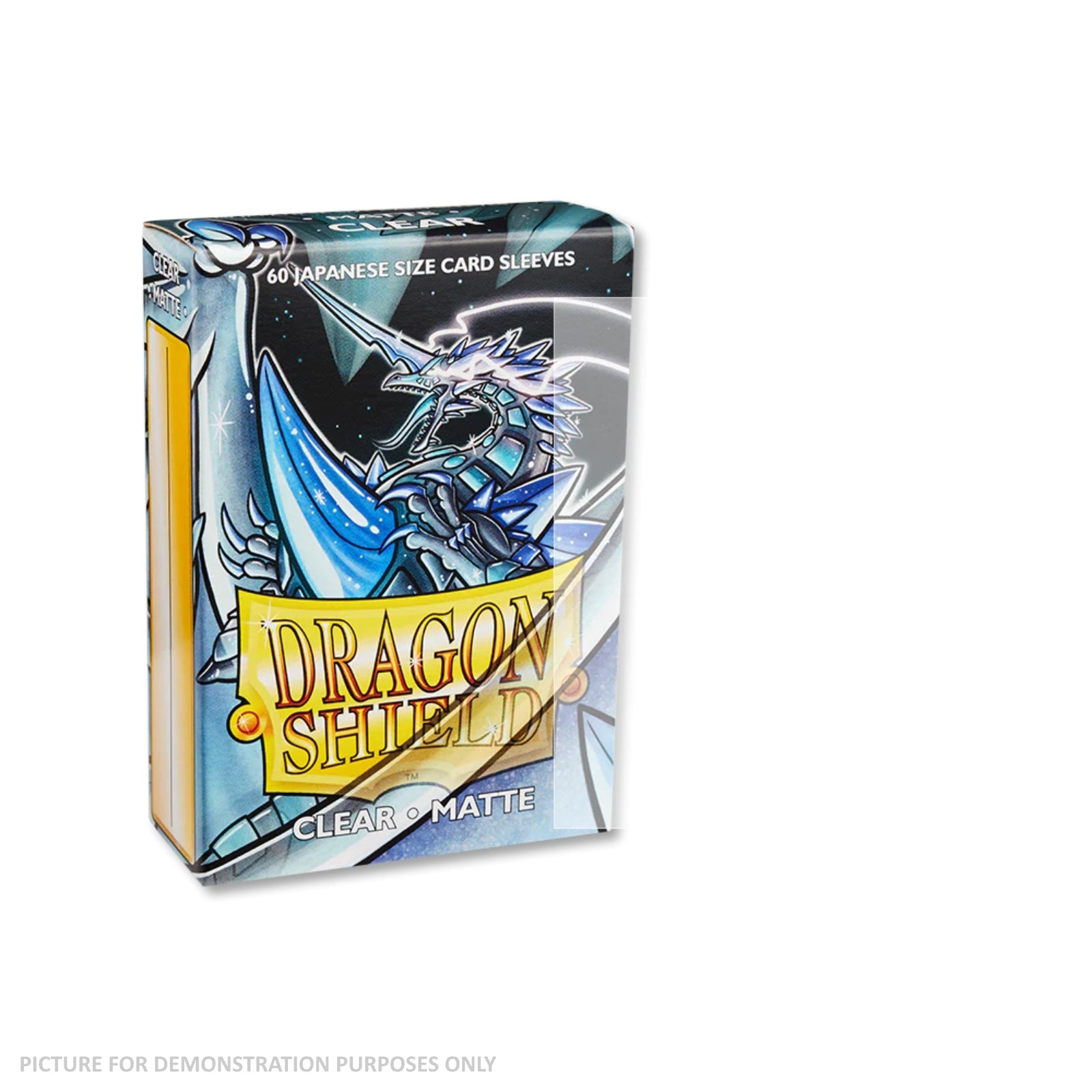 Dragon Shield 60 Japanese Size Card Sleeves - Matte Clear