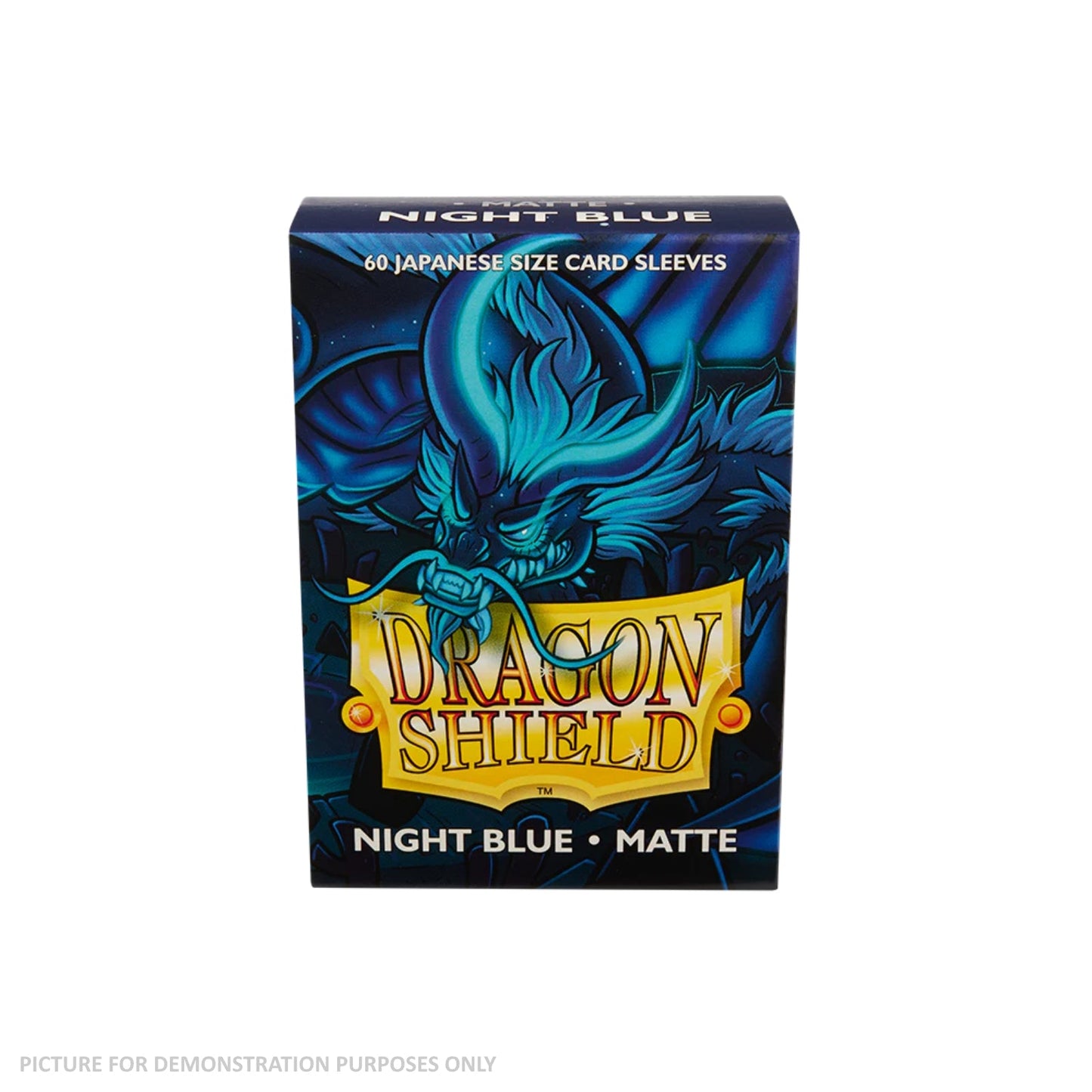 Dragon Shield 60 Japanese Size Card Sleeves - Matte Night Blue