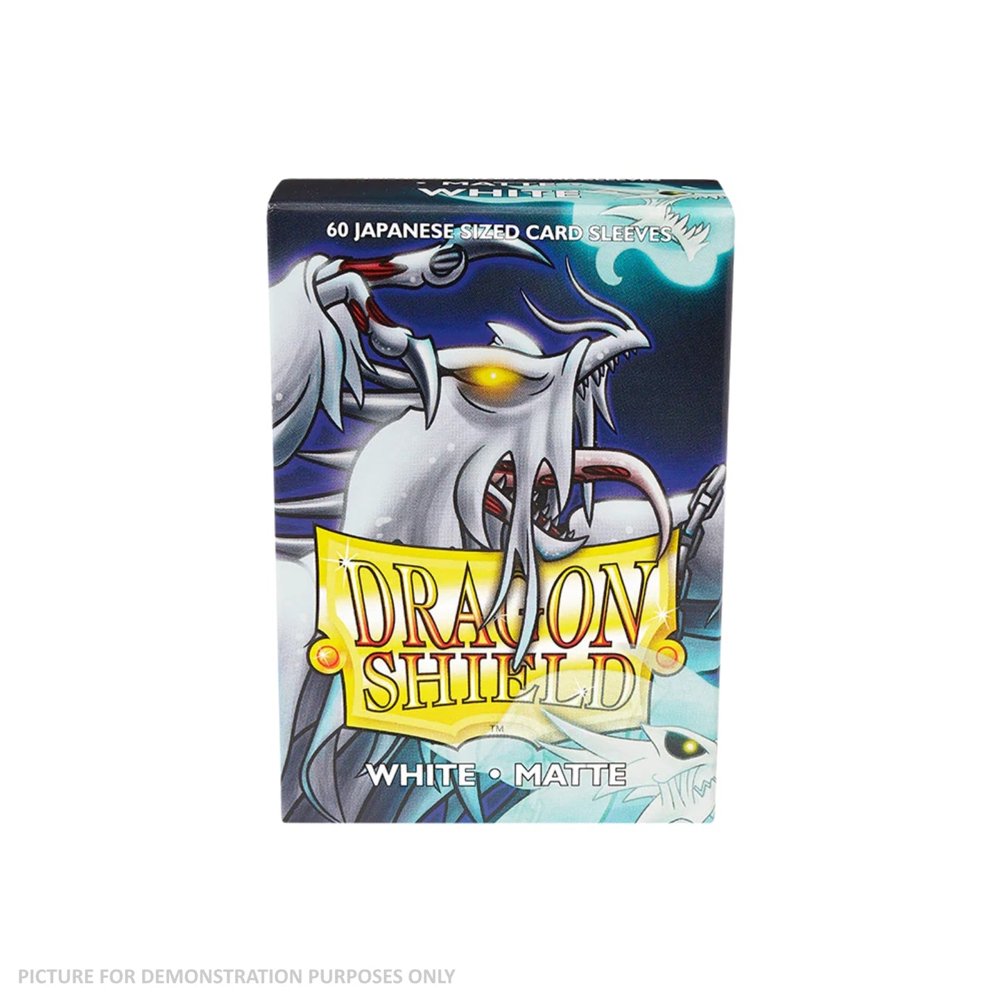 Dragon Shield 60 Japanese Size Card Sleeves - Matte White