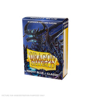 Dragon Shield 60 Japanese Size Card Sleeves - Classic Night Blue