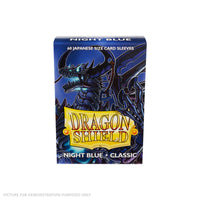 Dragon Shield 60 Japanese Size Card Sleeves - Classic Night Blue