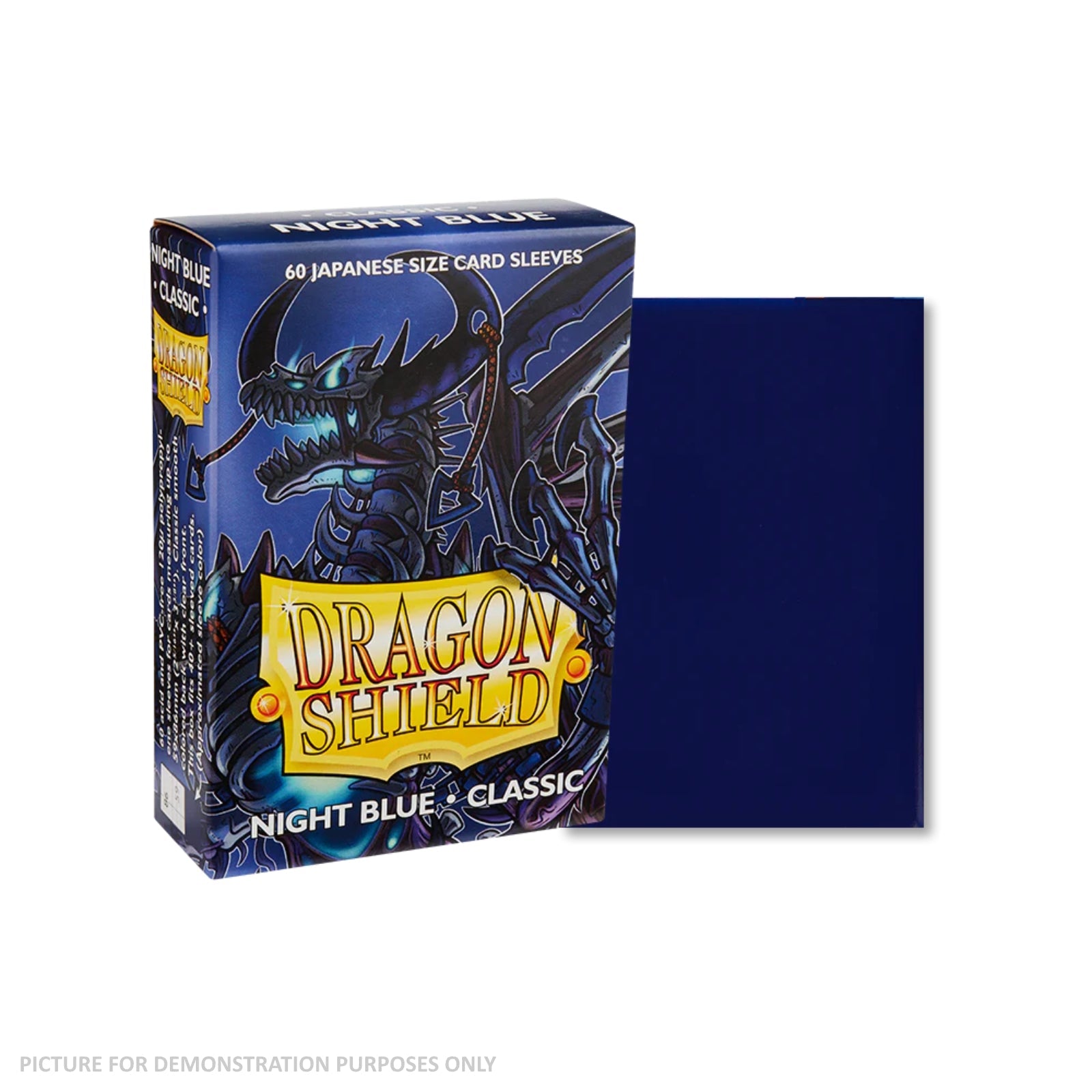 Dragon Shield 60 Japanese Size Card Sleeves - Classic Night Blue