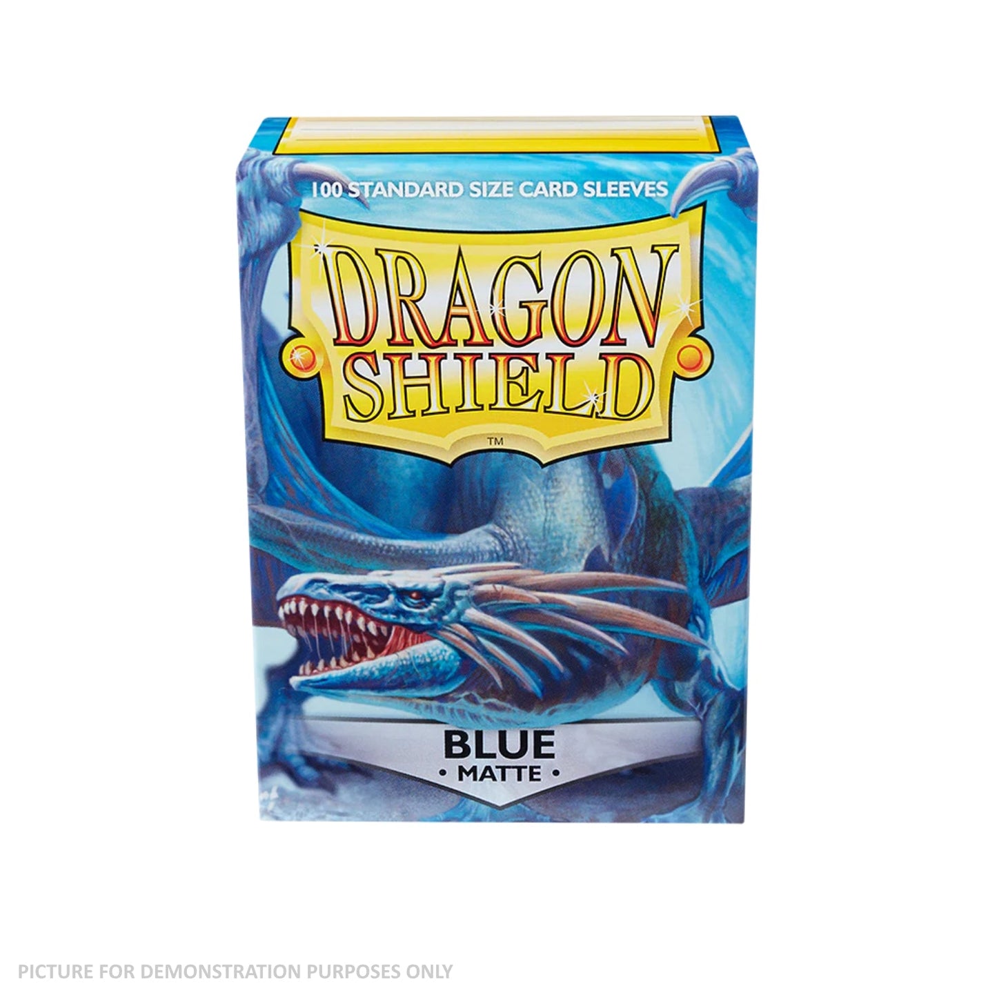 Dragon Shield 100 Standard Size Card Sleeves - Matte Blue