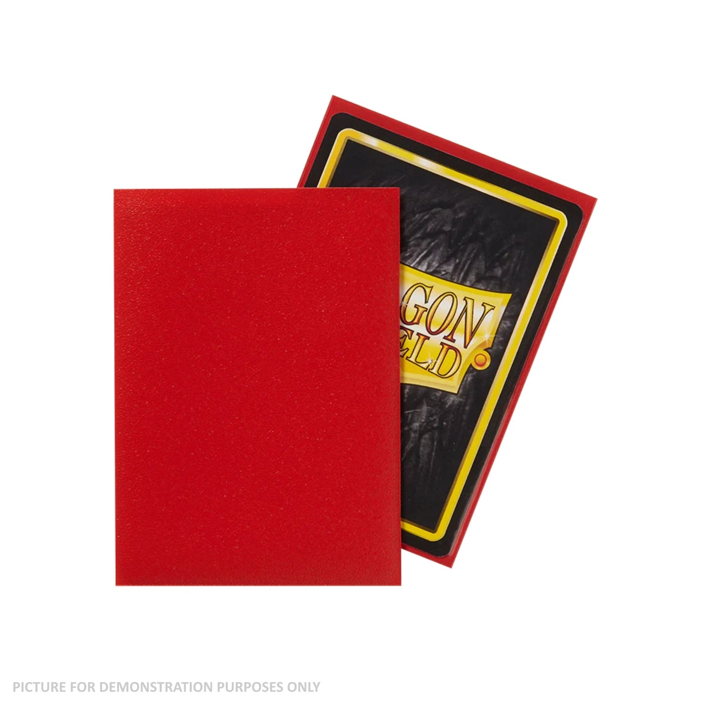 Dragon Shield 100 Standard Size Card Sleeves - Matte Crimson