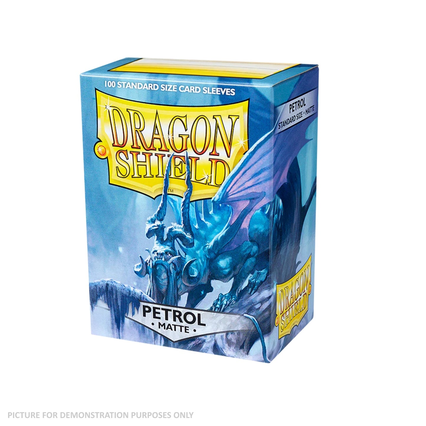 Dragon Shield 100 Standard Size Card Sleeves - Matte Petrol