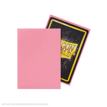 Dragon Shield 100 Standard Size Card Sleeves - Matte Pink